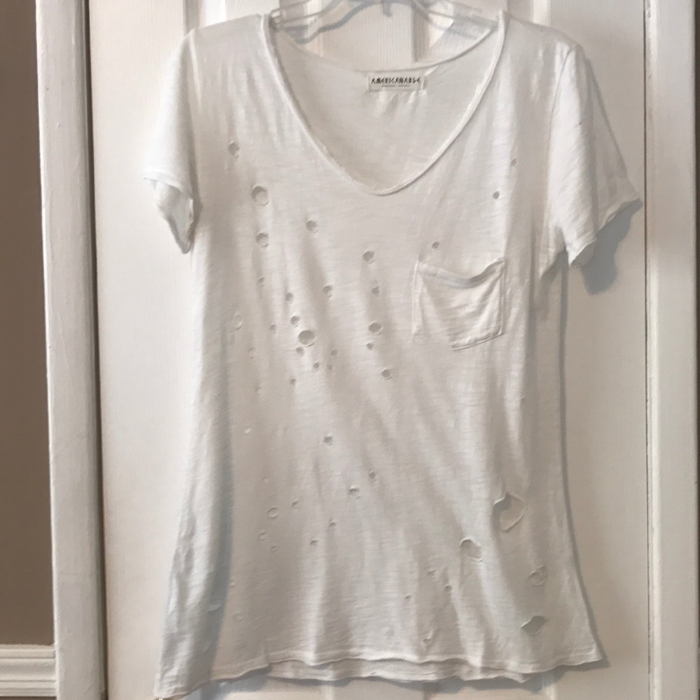 American able hole tee shirt - Picture 3 of 4